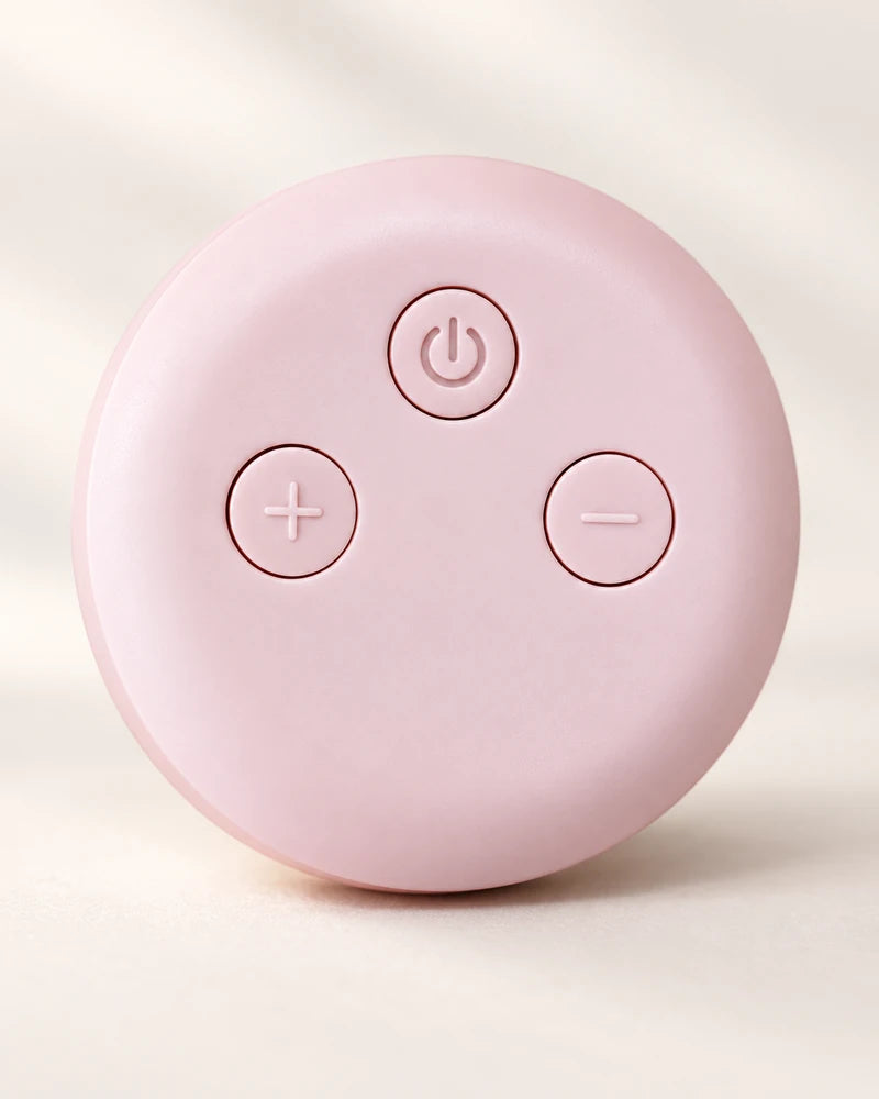 MoonPulse power, plus and minus buttons