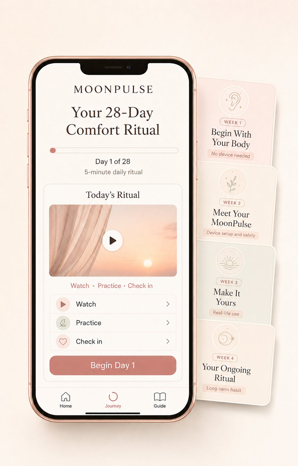 MoonPulse 28-Day Program and Heat plus TENS device